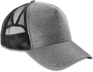 5 Panel Mesh Glitzer Kappe "New York" - Reklamnepredmety