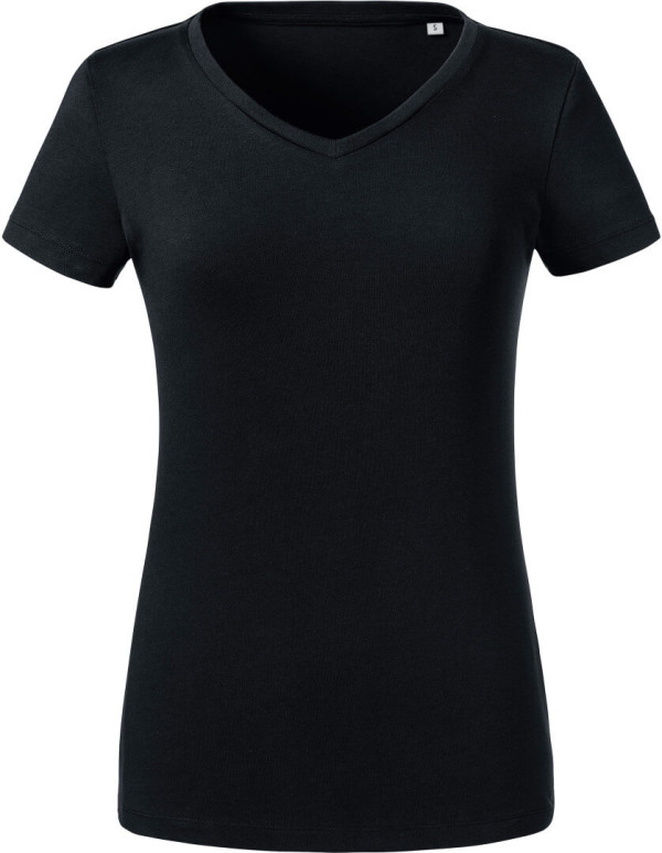 Damen Bio V-Neck T-Shirt