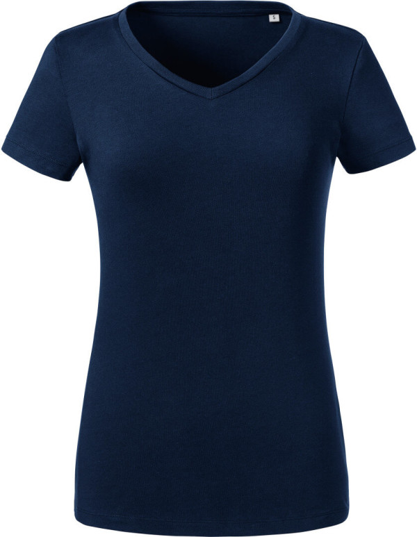 Damen Bio V-Neck T-Shirt