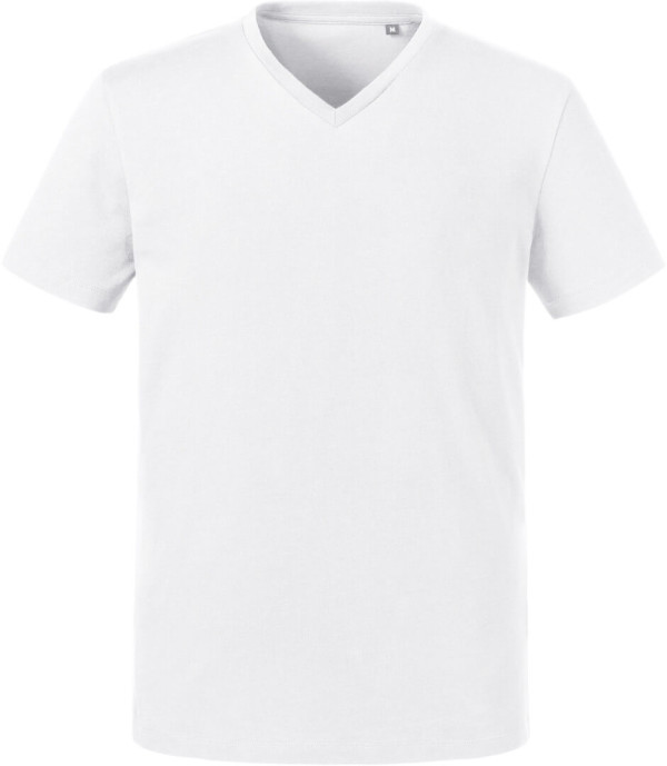 Herren Bio V-Neck T-Shirt