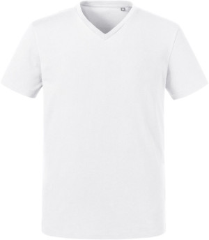 Herren Bio V-Neck T-Shirt - Reklamnepredmety
