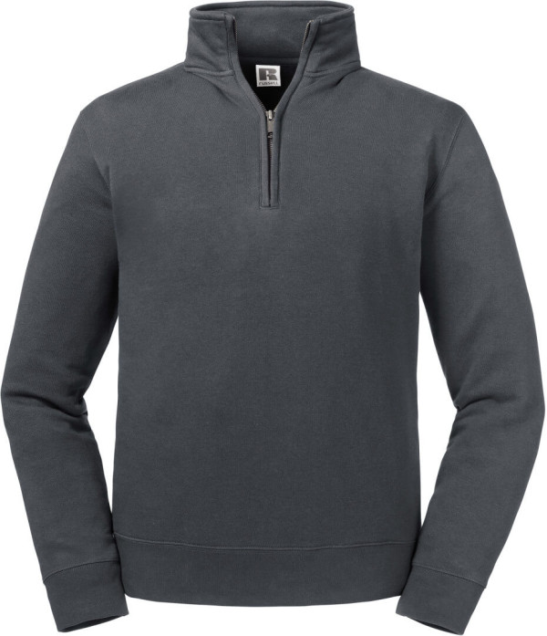 Sweater mit 1/4 Zip