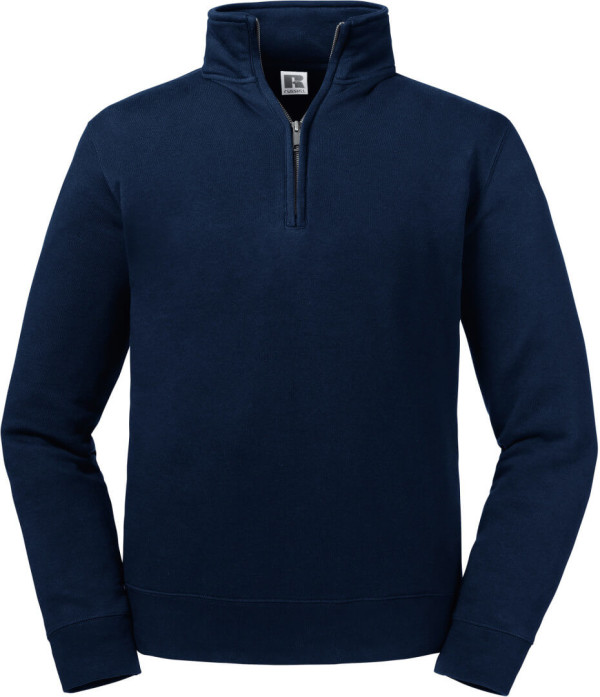 Sweater mit 1/4 Zip