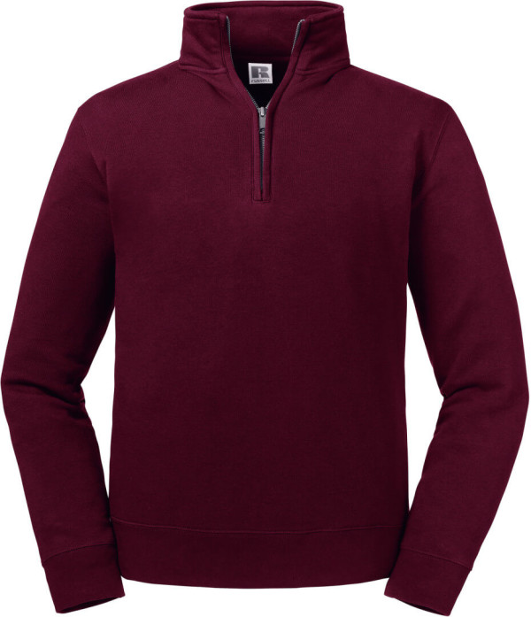 Sweater mit 1/4 Zip