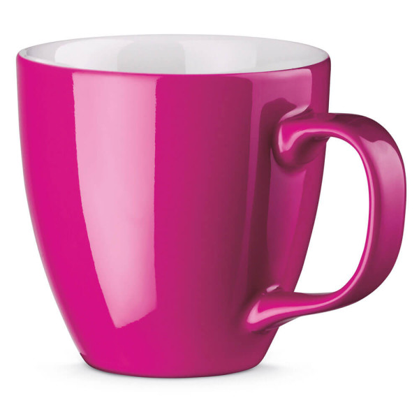 PANTHONY. 450 ml Porzellanbecher mit Hydroglasur.