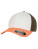 FX6277TT 3-Tone Flexfit Cap - FX6277TT_Neon-Orange_White_Olive - variant Ls 1000291370