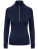 JC035 Girlie Cool-Flex 1/2 Zip Top - JC035_French-Navy - variant Ls 1000290039