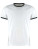 K508 Fashion Fit Ringer Tee - K508_White_Black - variant Ls 1000299582