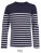 L03101 Kids´ Long Sleeve Striped T-Shirt Matelot - L03101_French-Navy_White - variant Ls 1000302379