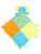 MM701 Baby Multi Coloured Comforter with Rattle - MM701_Multi - variant Ls 1000290315