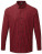 PW252 Maxton Check Mens Long Sleeve Shirt - PW252_Black_Red-(ca.-Pantone-201C) - variant Ls 1000296371