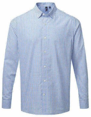PW252 Maxton Check Mens Long Sleeve Shirt - Reklamnepredmety