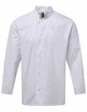 PW901 Essential Long Sleeve Chefs Jacket - Reklamnepredmety