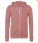 Unisex Poly-Cotton Full Zip Hoodie - mauve - variant 