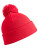 RC028J Junior Pom Pom Beanie - RC028J_Red - variant Ls 1000289217