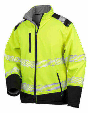 RT476 Printable Ripstop Safety Softshell Jacket - Reklamnepredmety