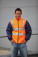 Hi-Vis Quilted Jacket with Zip-Off Sleeves - 495-77-405 - variant Fr 495774053