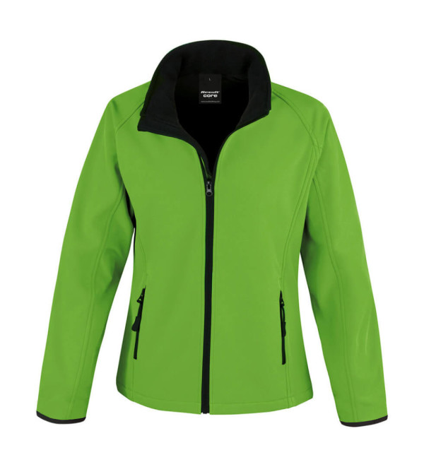 Bedruckbare Damen Soft Shell Jacke