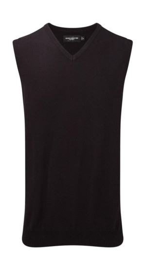 V-Neck Sleeveless Knitted Pullover - Reklamnepredmety