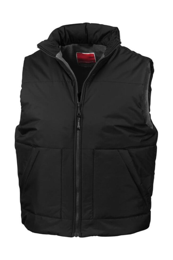 Bodywarmer mit Fleece-Futter