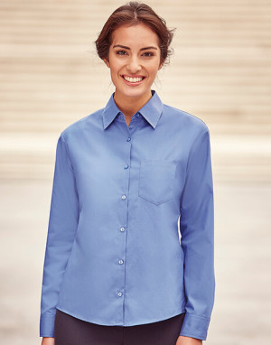 Baumwoll-Popelin Bluse LA - Reklamnepredmety