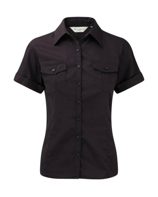 Ladies` Roll Sleeve Shirt