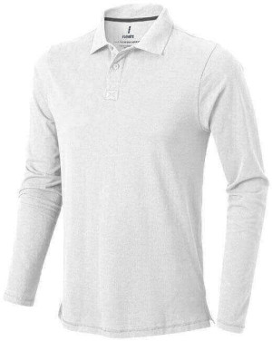 Oakville Langarm-Poloshirt für Herren - Reklamnepredmety