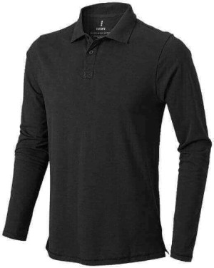 Oakville Langarm-Poloshirt für Herren - Reklamnepredmety
