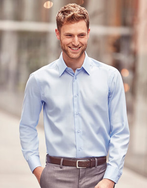 Bügelfreies tailliertes Hemd LA - Reklamnepredmety