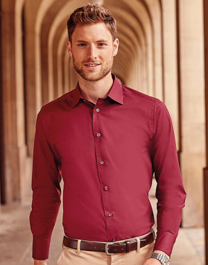 Körperbetontes Stretch-Hemd LA - Reklamnepredmety